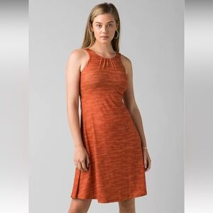 prAna Skypath Dress in Liqueur Riptide. Size Large.